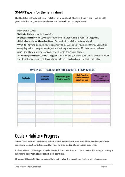Study Tools for a New Generation (full colour print edition)
