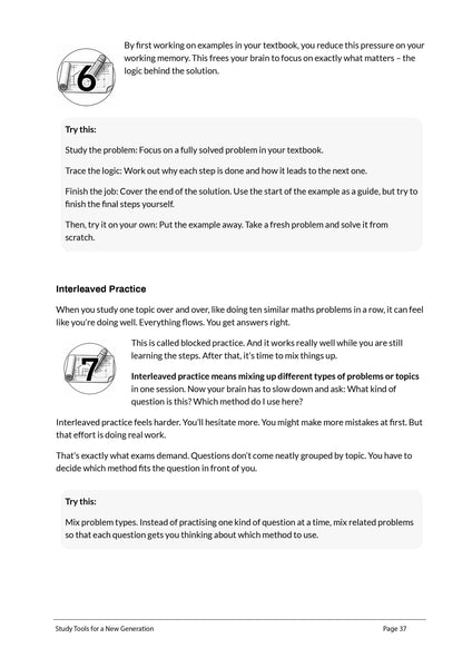 Study Tools for a New Generation (full colour print edition)
